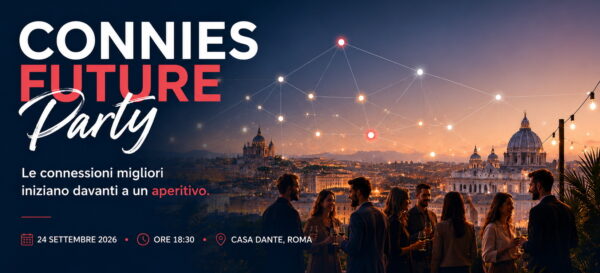 Presentazione Connies Future Party 2026 alla Rome Future Week